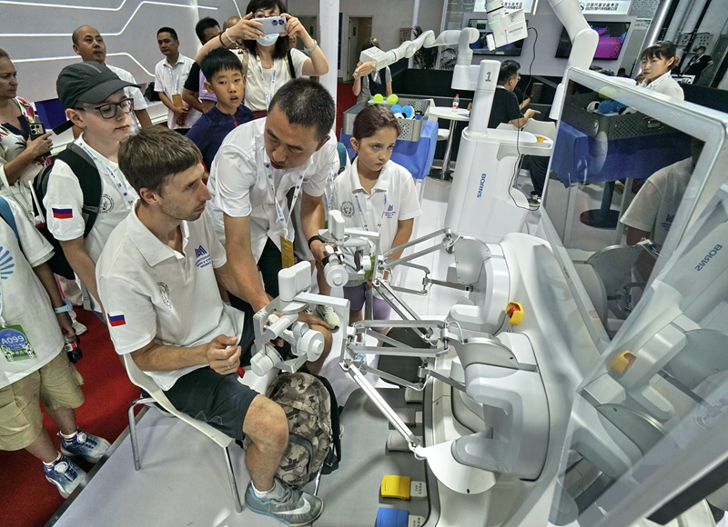 星空體育網(wǎng)址：2024世界機器人大會在京開幕(圖7)